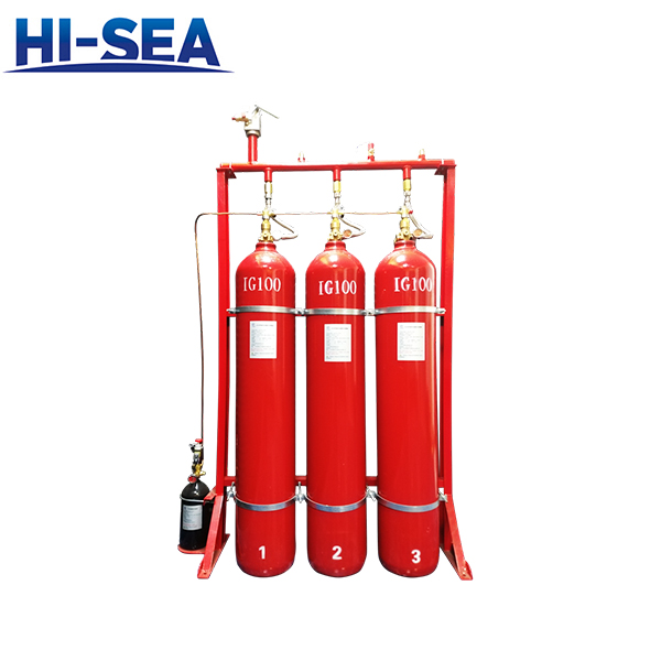 Marine N2 Fire-fighting System